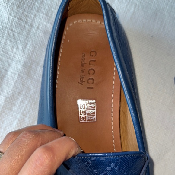 Gucci Men's Blue Loafers - Picture 3 of 4